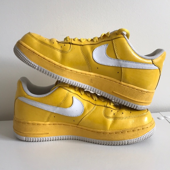 Nike Shoes - Yellow Air Force 1